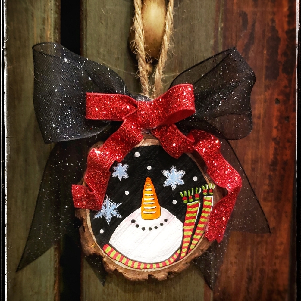 Snowman Christmas Ornament